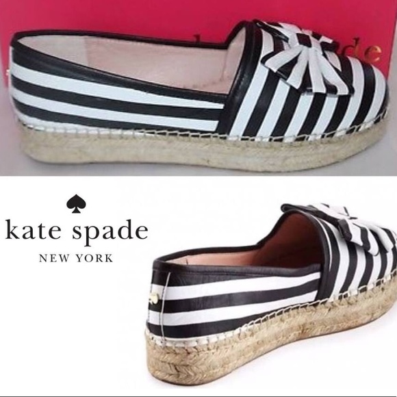 kate spade Shoes - Napa Stripe espadrilles